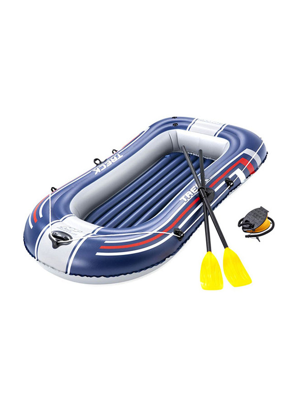 Bestway Hydro-Force Inflatable Boat with Pump Set, Multicolour