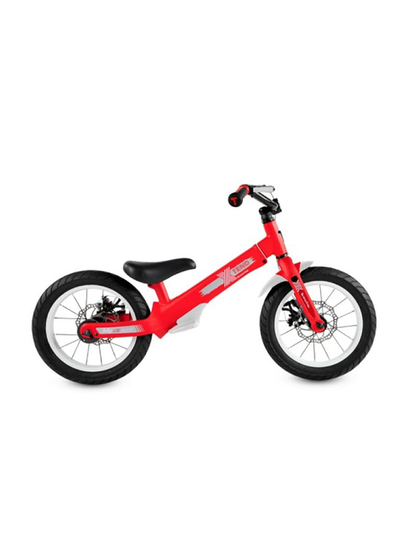 SmarTrike Xtend MG+ Junior Balance Bike with Hydraulic Disc Brake, Red, Ages 3+