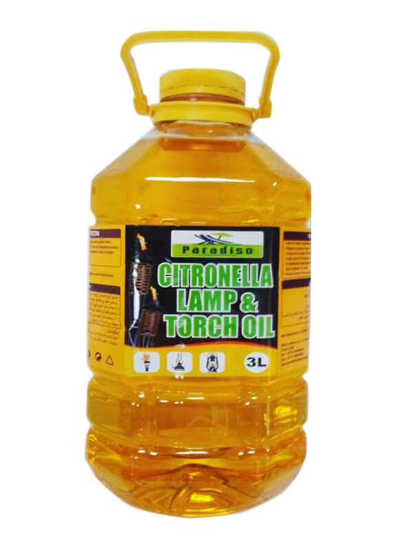 

Paradiso Citronella Lamp Oil, 3 Liter, Yellow