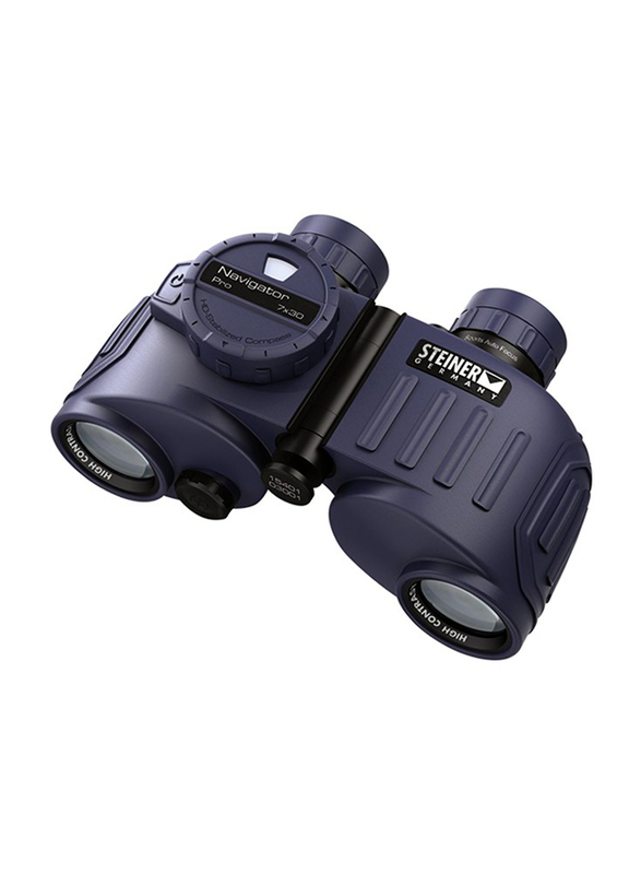 Steiner Navigator Pro 7 x 30 Marine Binoculars with Compass, Blue