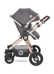 Lorelli Premium Alexa Baby Stroller Set, Luxe Black