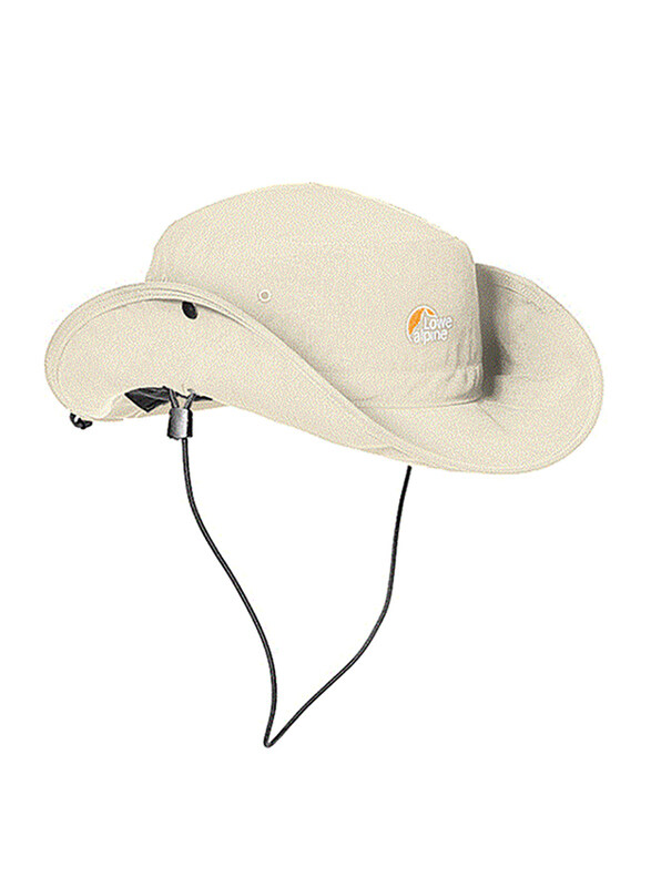 

Lowe Alpine Brimmed Hat Unisex, Small/Medium, Dove Beige