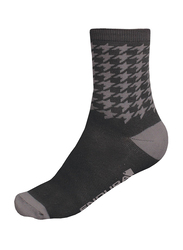 Endura Houndstooth Socks, Small, 2-Pieces