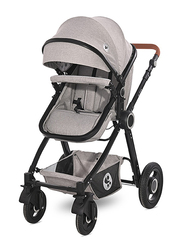 Lorelli Premium Alexa Baby Stroller Set, Opaline Grey Elephants