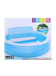 Intex Swim Centre Family Lounge Pool, Blue