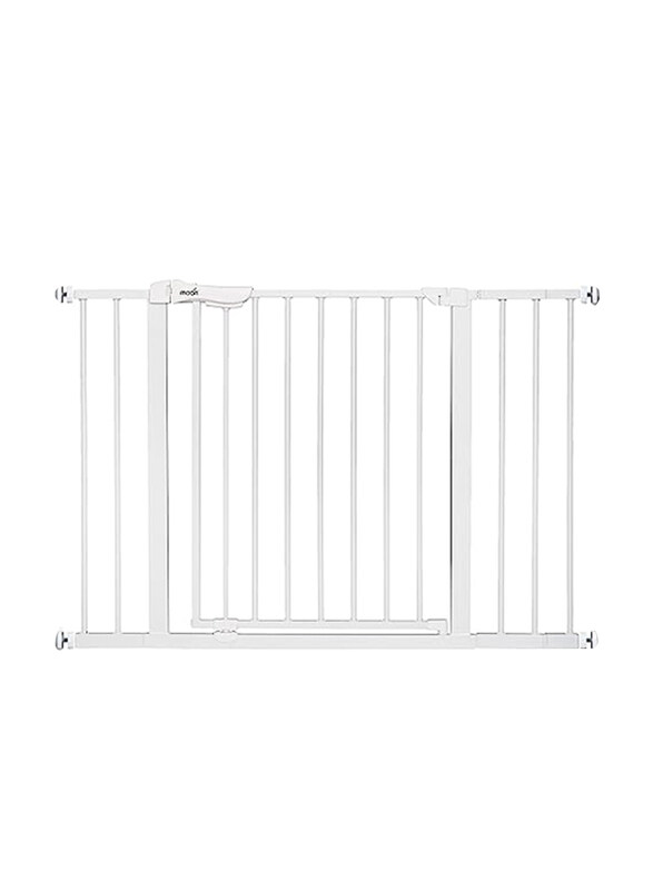 

Moon Pressure Mount Safety Gate for Kids, 74.5-114cm, White