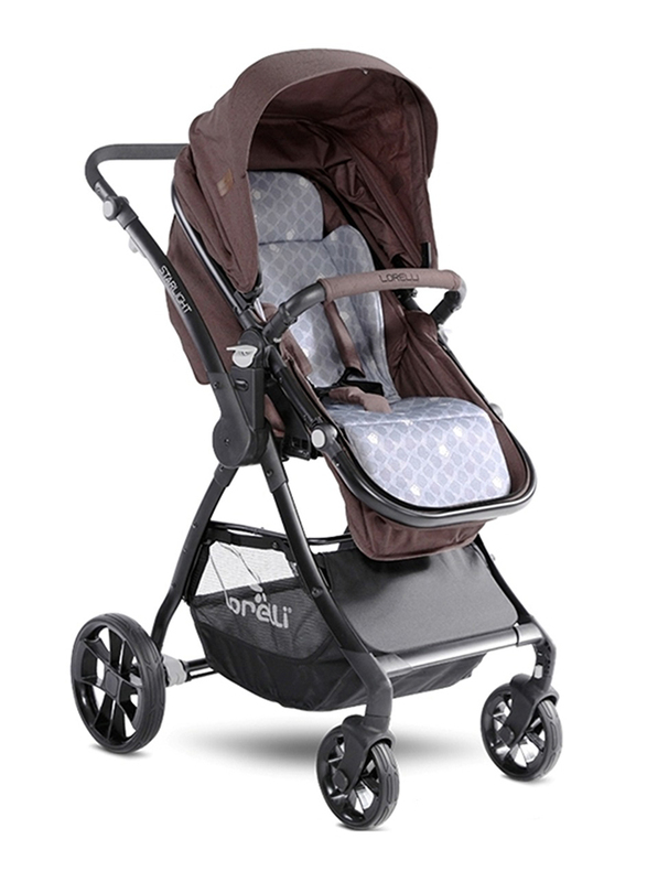Lorelli Premium Starlight Baby Stroller, Beige