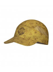 Buff Santiago Silver Sage Camino Pack Trek Cap Unisex, One Size, Yellow