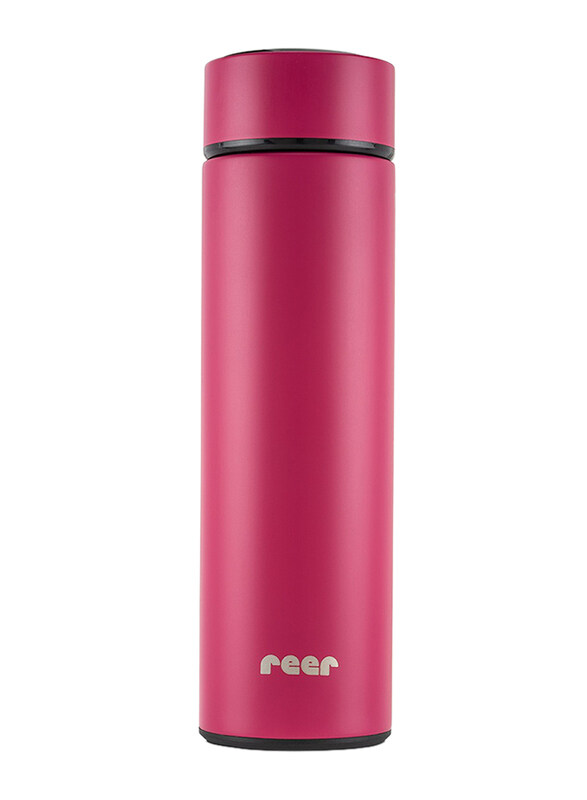 

Reer Colour Design Stainless Steel Vacuum Bottle, 450ml, Berry Red