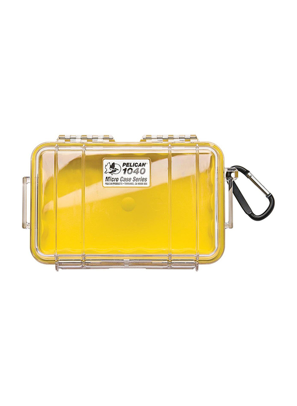 Pelican 1040 WL/WI Micro Case, Clear Yellow