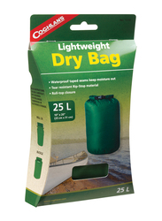 Coghlans Lightweight Dry Bag, 25 Ltr, Green