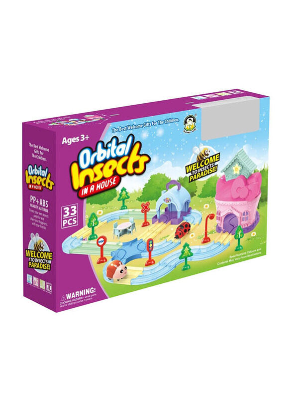 

Shu Ye Insect Paradise Track, 33 Pieces, Ages 3+, Multicolour
