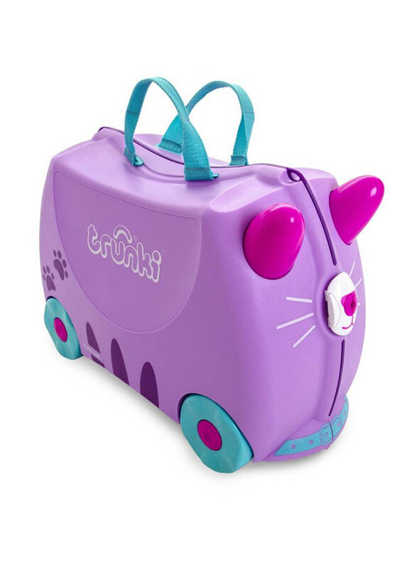 

Trunki Cassie Candy Cat Chv Suitcase for Girls, Purple