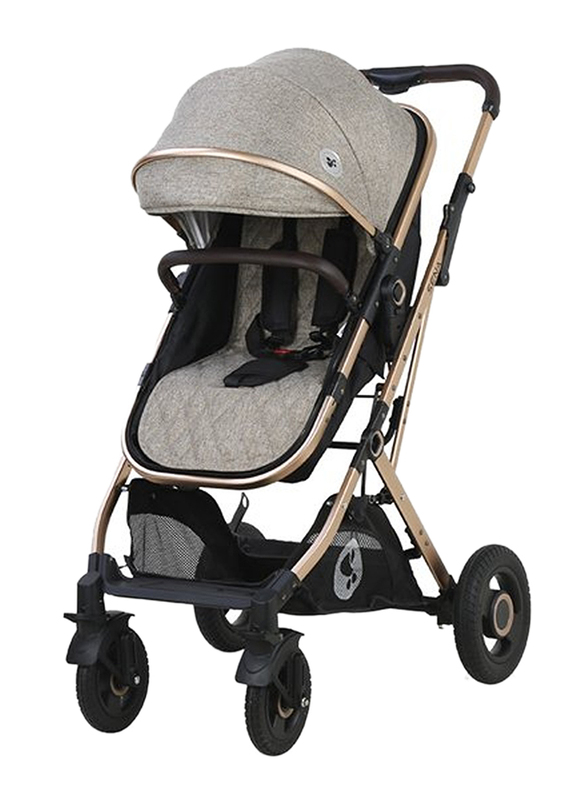 Lorelli Classic Baby Stroller Set Sena, Pearl Beige