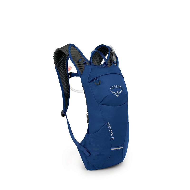 Osprey Katari 3 with 2.5L Reservoir Men's Backpack, Cobalt Blue