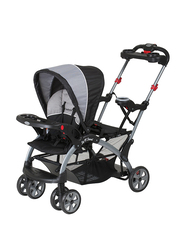 Baby Trend Sit N Stand Ultra Stroller, Black/Grey