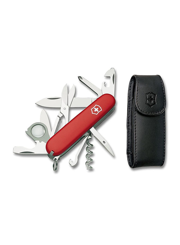 Victorinox Traveller 91mm Swiss Army Knife, Red