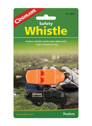 Coghlans Safety Whistle, Orange/Black
