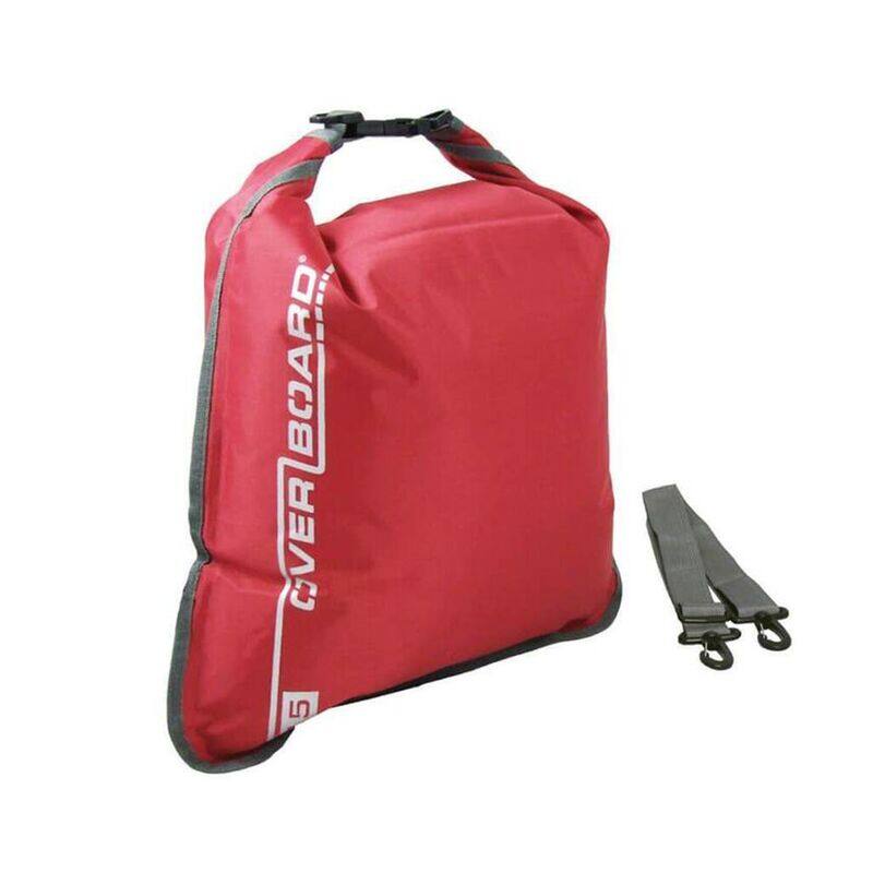 

Overboard Waterproof Dry Flat Bag, 15 Ltr, Red