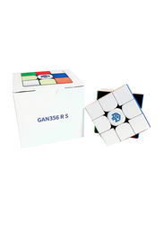 Gan Cube RS Non Magnetic Speed Cube Puzzle, Multicolour