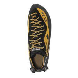 Boreal 603 Lace Walk Hiking Shoes, Black/Yellow/Grey