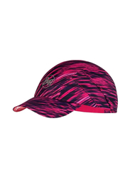 Buff Pro Run Cap for Women, One Size, R-Crystal Pink/Black