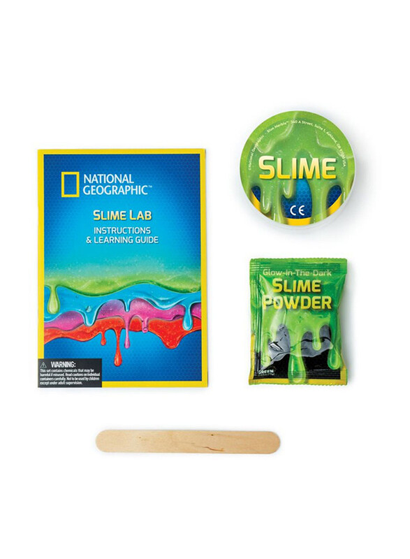 

National Geographic Glow-in-the-Dark Slime Lab, Multicolour