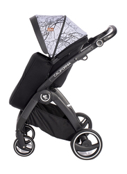 Lorelli Premium California Baby Stroller, Grey Marble