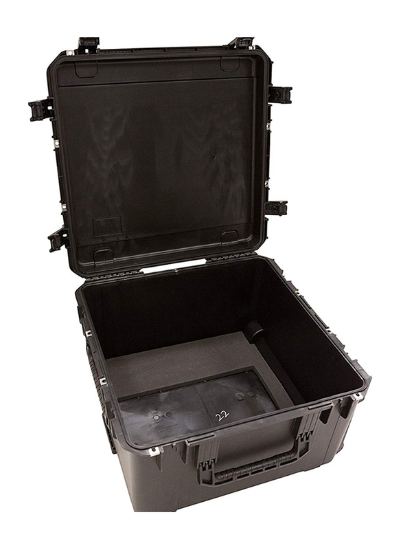 SKB Iseries Waterproof Utility Empty Case with Wheels, 2424-14, Black