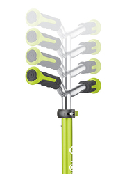 Globber Elite Deluxe Lights Scooter, Lime