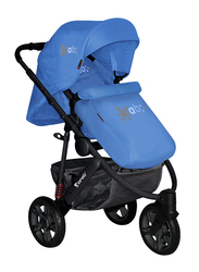 Lorelli Classic Monza 3 2in1 Baby Stroller, Blue