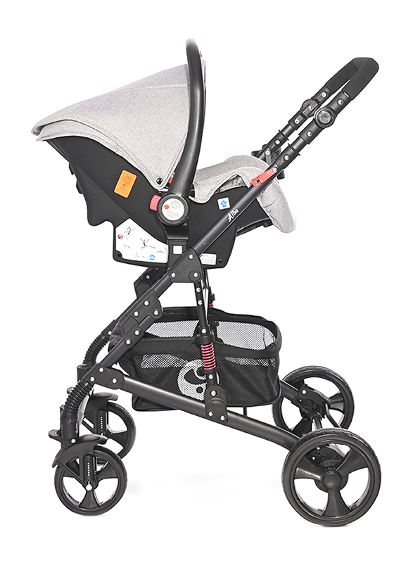 Lorelli Classic Alba Classic Baby Stroller Set, Grey