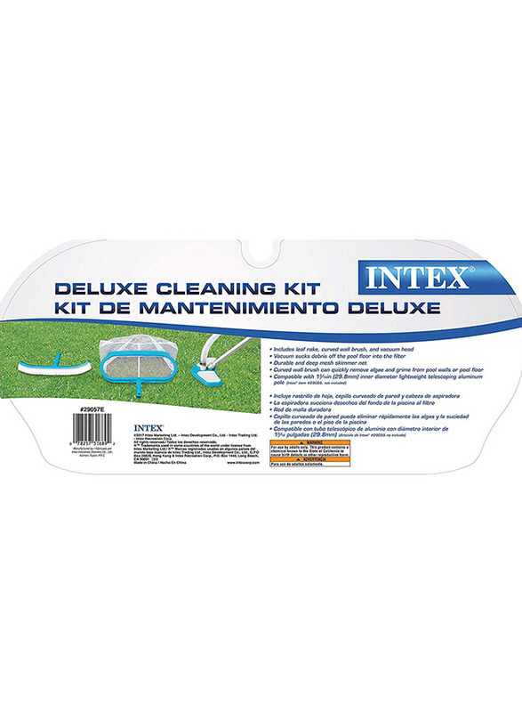 Intex Deluxe Pool Maintenance Kit, White/Blue