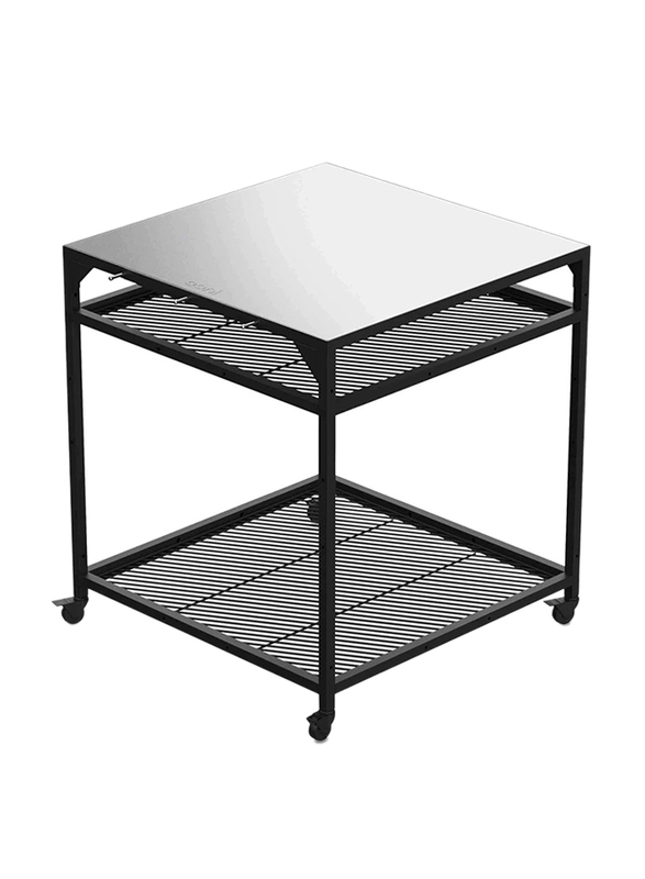 Ooni UK Modular Table, Large, Silver/Black
