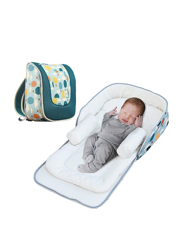 

Moon Travel Baby Bed & Backpack Balloon, 0-6 Months, Green