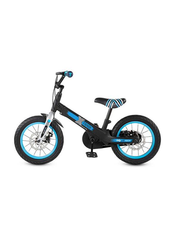 

SmarTrike Xtend MG+ Junior Balance Bike with Disc Break, Black/Blue, Ages 3+