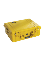 Pelican 1600 WL/WF Protector Case with Foam, Yellow