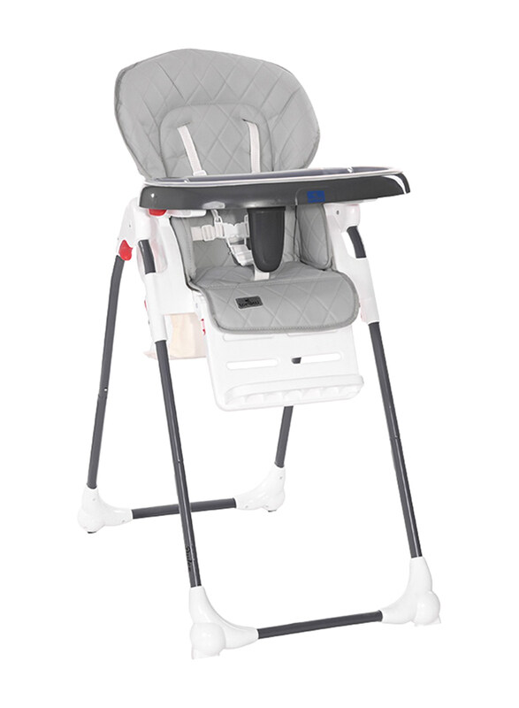 

Lorelli Classic Dulce Cool Leather High Chair, Grey
