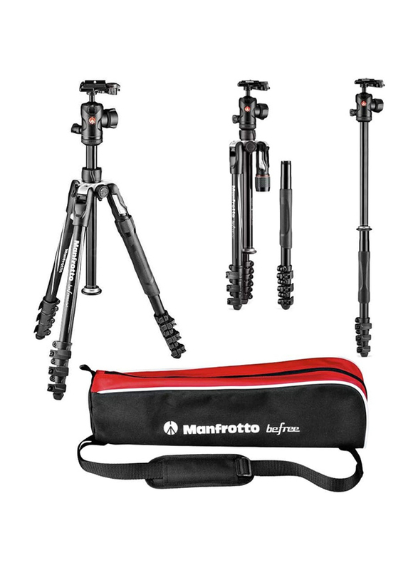 

Multiple Manfrotto Befree 2-in-1 Aluminium Tripod with 494 Ball Head, Black