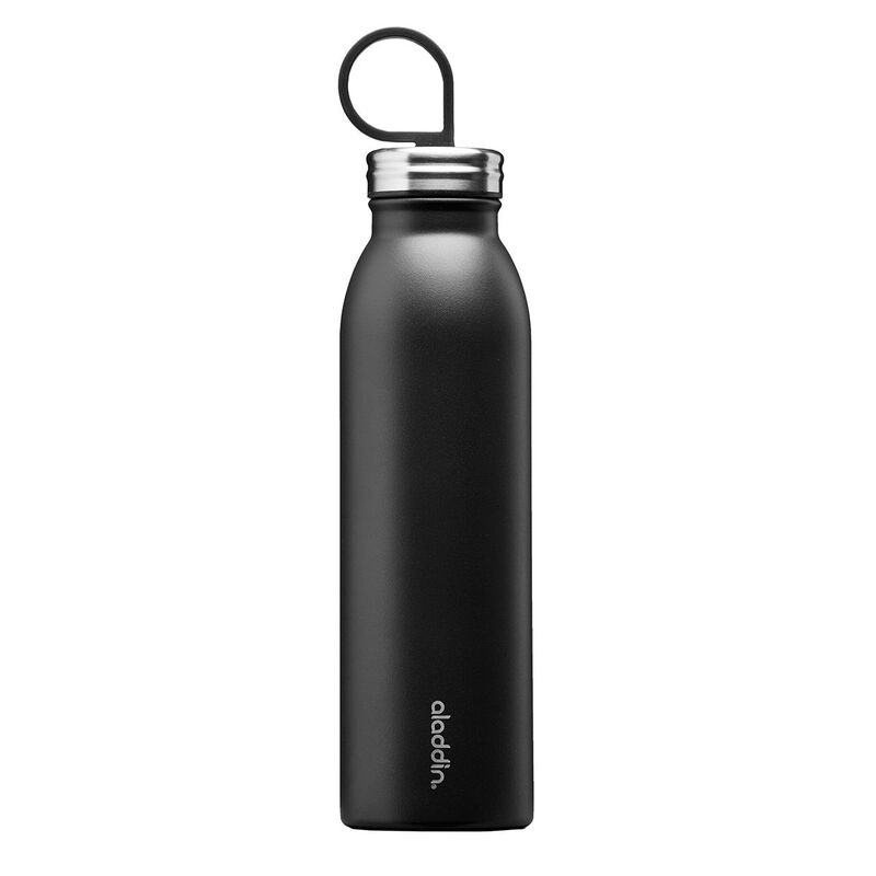 Aladdin 550ml Stainless Steel Chilled Thermavac Vacuum Flask, Black