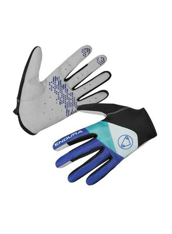 

Endura Hummvee Lite Glove for Women, Extra Small, Cobalt Blue/Black/White