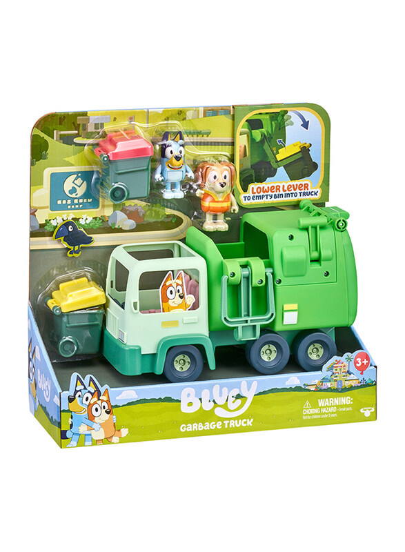 

Moose Bluey Garbage Truck Playset, Ages 3+
