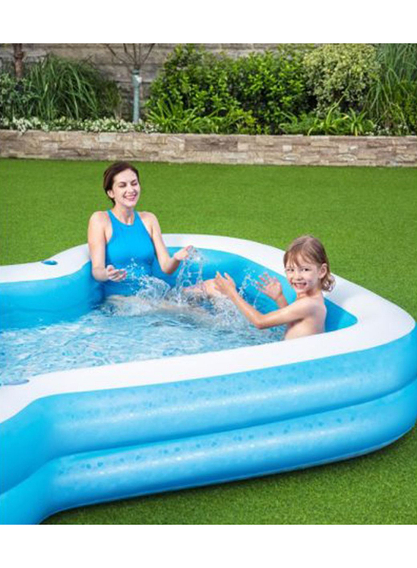 Bestway Sunsational Family Pool, White/Blue