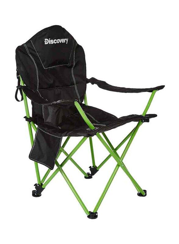 

Discovery 820 3-Position Camping Chair, Black