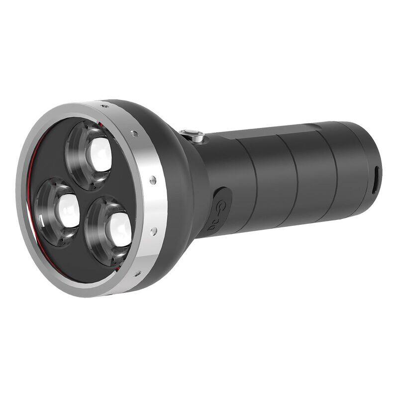 

Ledlenser MT18 Rechargeable Outdoor Flashlight, Black/Silver