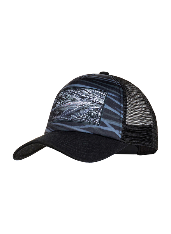 Buff A.D.Maddox Trucker Cap Unisex, One Size, Chrome Graphite