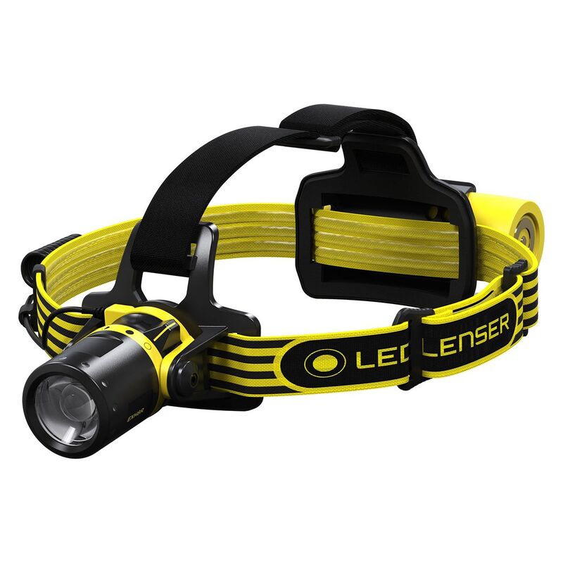 Ledlenser EXH8R Head Lamp Gift Box, Yellow/Black