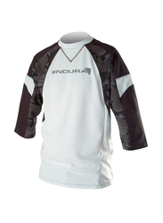 Endura Burner 3/4 Shirt, X-Large, MT500, White