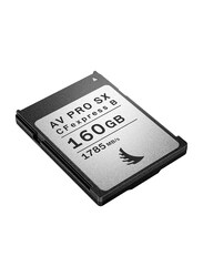 Angelbird 160GB AV Pro CFexpress SX Type B Memory Card, Grey