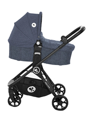 Lorelli Premium Patrizia Baby Stroller, Blue